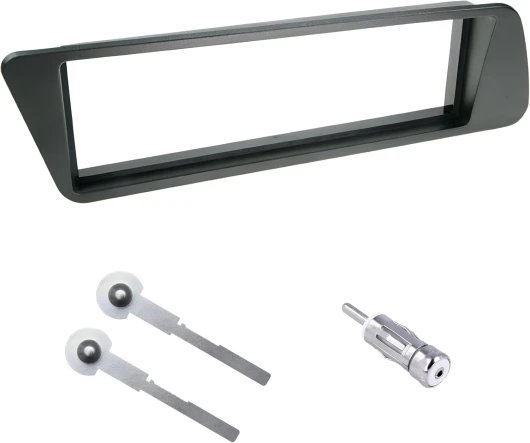 Sound-way Kit de Montage Autoradio, Façade Cadre de Radio 1 DIN, Adaptateur Compatible avec Peugeot 306 1993-2001