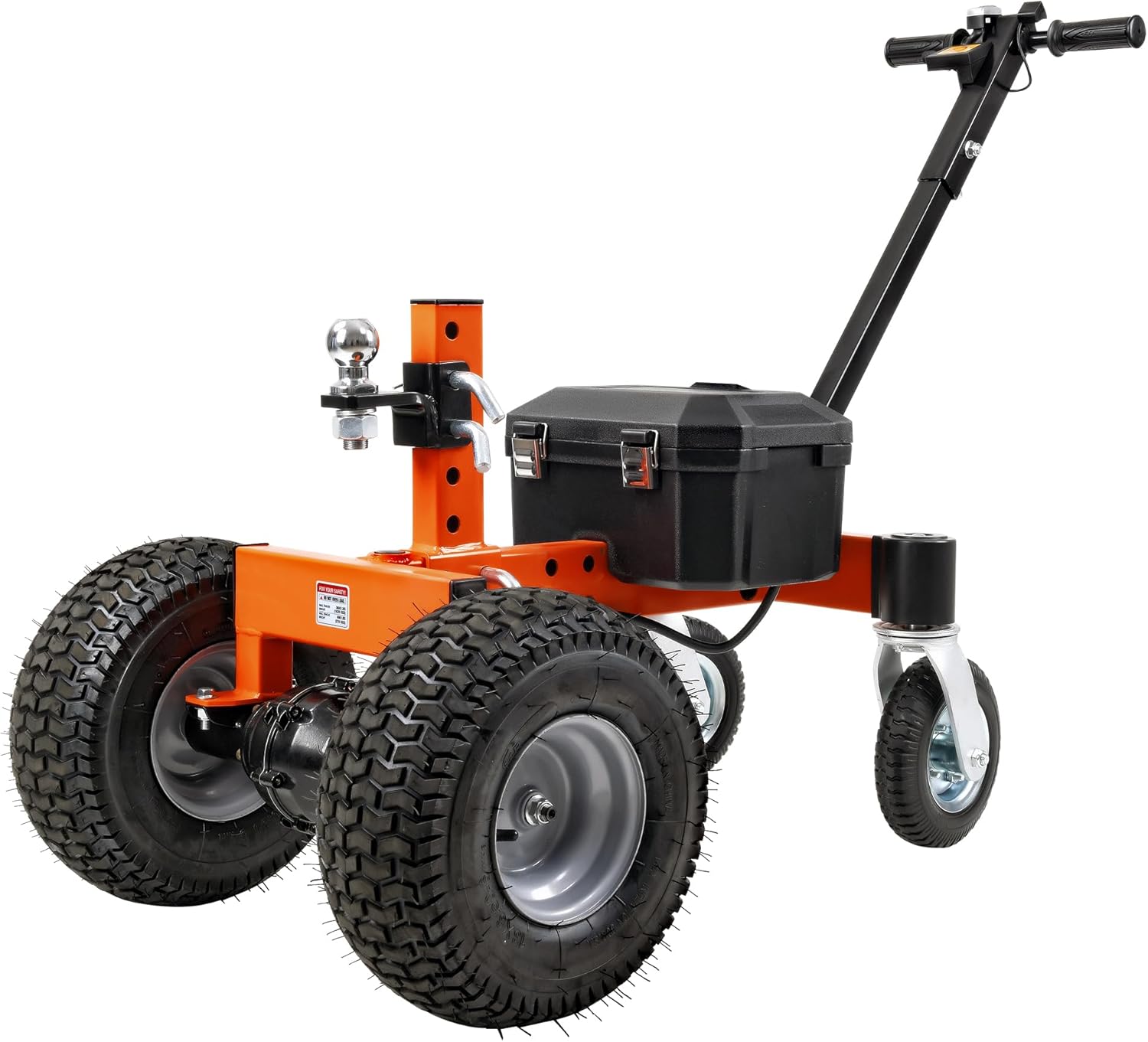 SuperHandy Chariot Électrique pour Remorque 3600LB/1630KG Poids Max - de la Remorque 600LB/270KG Poids Max - de la Flèche DC 24V 800W 7Ah avec Attelage à Boule Commerciale 50MM