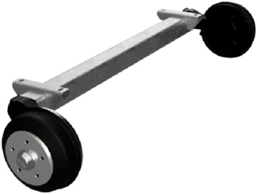 Essieu de remorque freiné 1500 kg a = 1000 c = 1450 5 x 112 RB2050