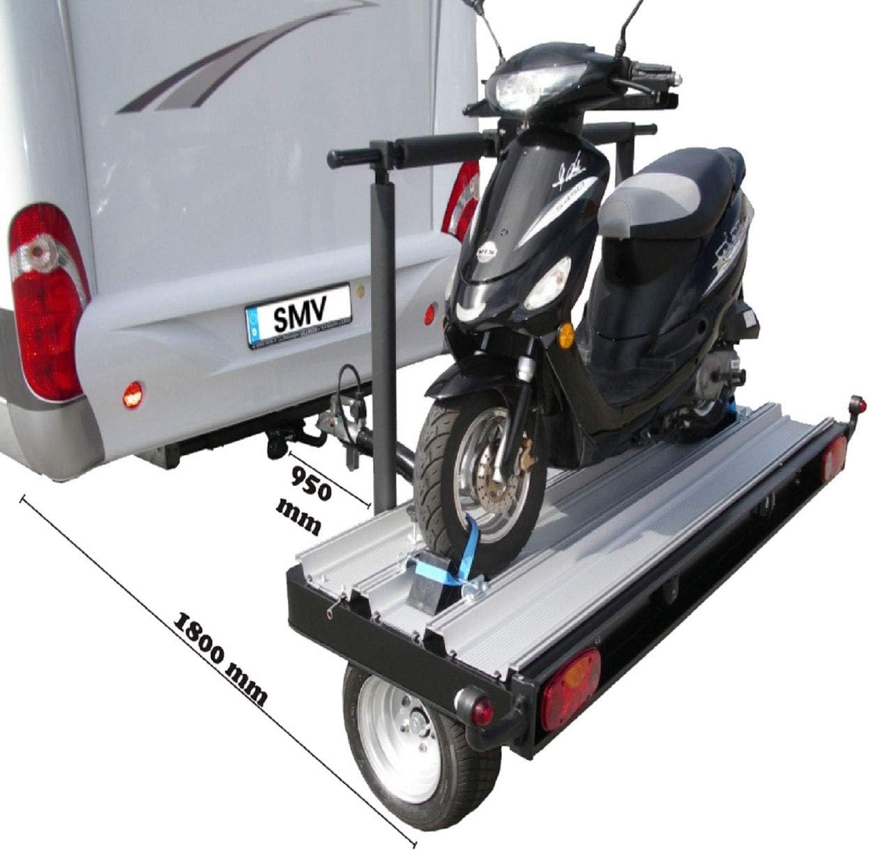 SMV-Metall GmbH Remorque de moto transversale ALU-Star Rolli