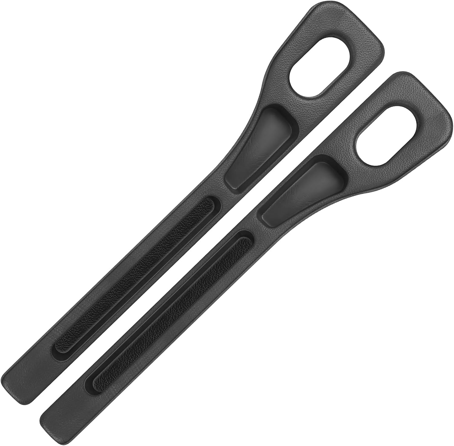 2 Pièces Remplisseur Universel pour Espace entre Sièges Auto, Organisateur de Fente pour Siège de Voiture, Remplisseur de Fente pour Siège, Organisateur Universel, Rangement pour Sièges Auto (Noir)