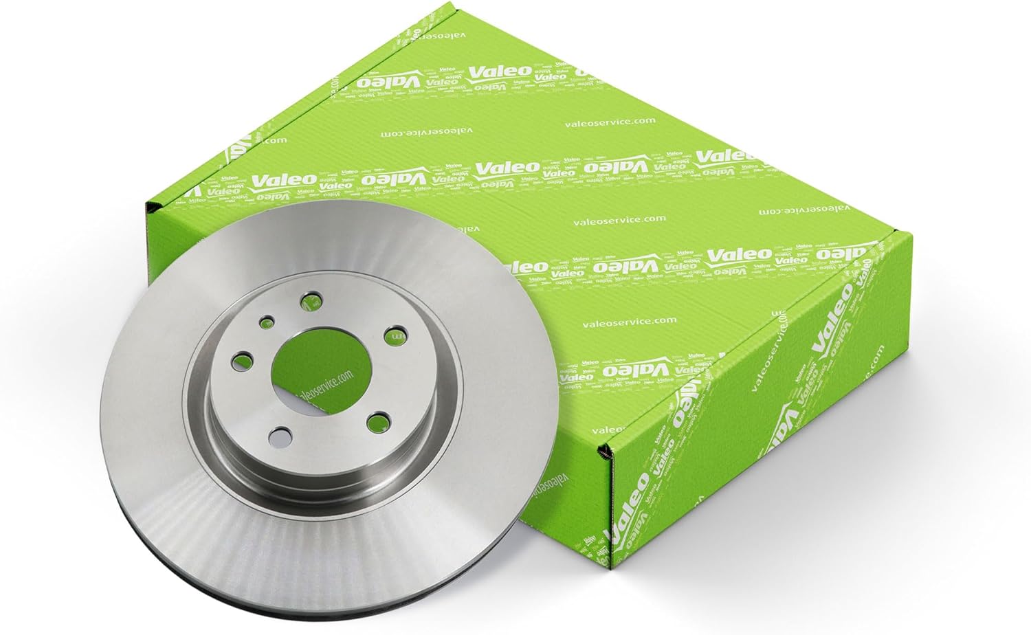 Disques de frein huilés - 197192 - Boîte de 2 disques ventilés - Essieu avant - Qualité et design similaires à l'OE - Valeo, expert en freinage depuis 1923