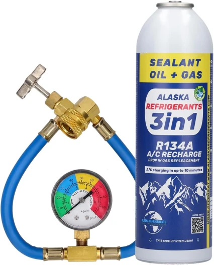 Bouteille de gaz de rechange pour voiture 3 en 1 HC134A