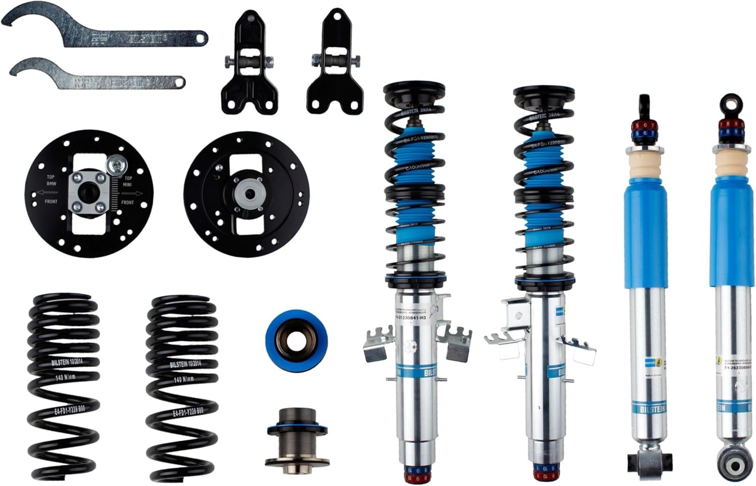 BILSTEIN 48-256322 Jeu de suspensions ressorts/amortisseurs Kit de suspension Kit amortisseur