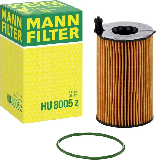 MANN-FILTER HU 8005 Z Filtre à huile Lot de filtres à huile avec joint / lot de joints – Pour véhicules particuliers