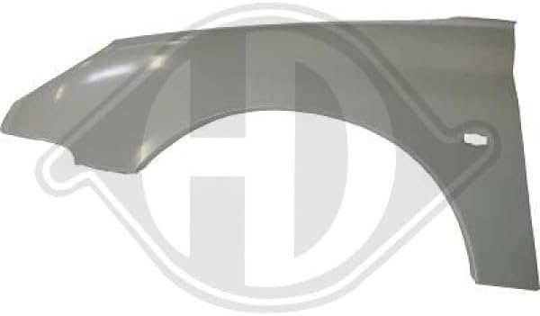 Aile avant gauche PEUGEOT 206, de 1998 à 2005 pas 206CC avec trous clignotant