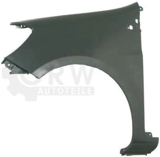 Diederichs Aile avant gauche Mod - 38,1 cm pour Renault Clio III 06.05-08.09 EX7, Plastique, Voiture, Front gauche