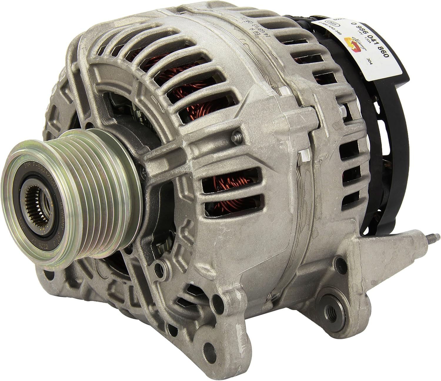 Alternateur 0 986 041 860 120A Dynamo avec poulie débrayable