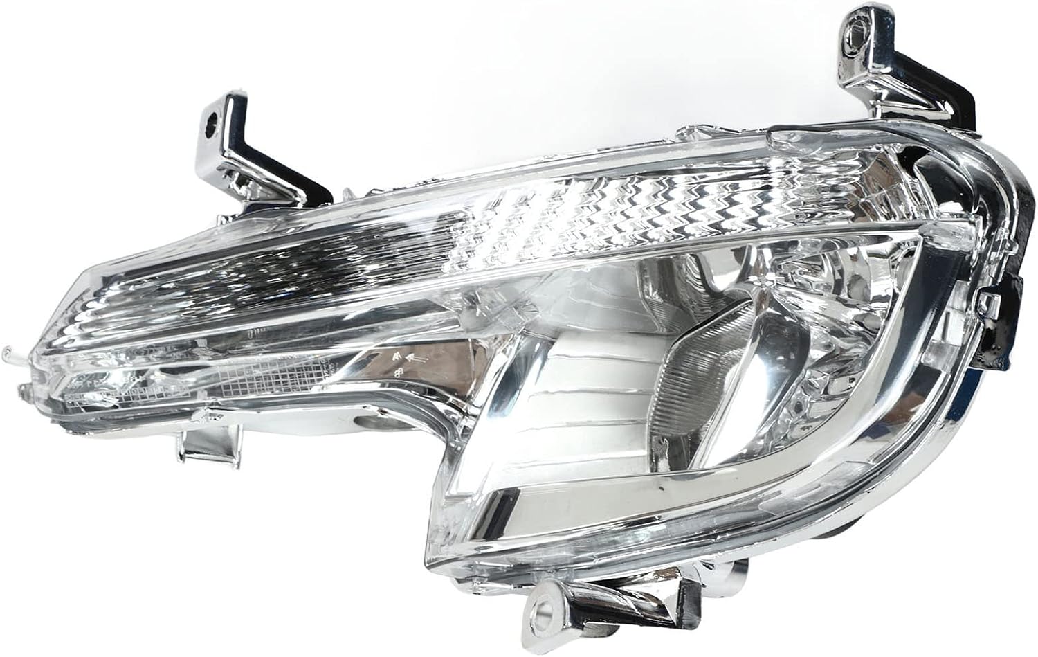 Phare Antibrouillard pour 508 2010‑2018 Phare Antibrouillard Avant Super Lumineux étanche Plug and Play Conduite Remplacement de L'ensemble Antibrouillard (La gauche)