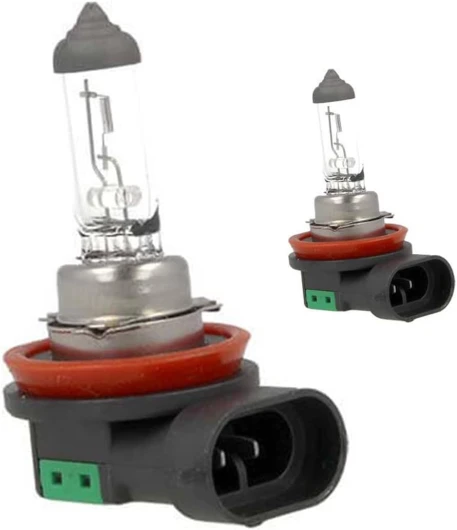 2 Pièces d'Ampoules Halogènes 12V Pour Voiture (H11 12V 55W PGJ19-2)