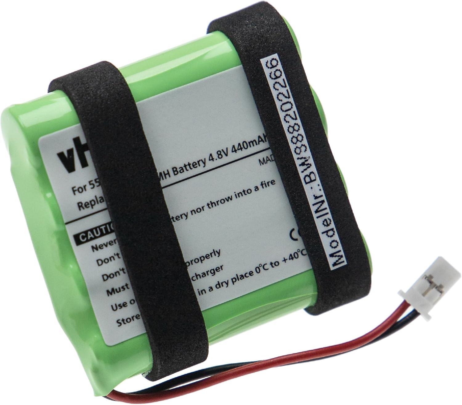 Batterie Compatible avec BMW Type F30, F10, F20 Voiture (440mAh, 4,8V, NiMH)