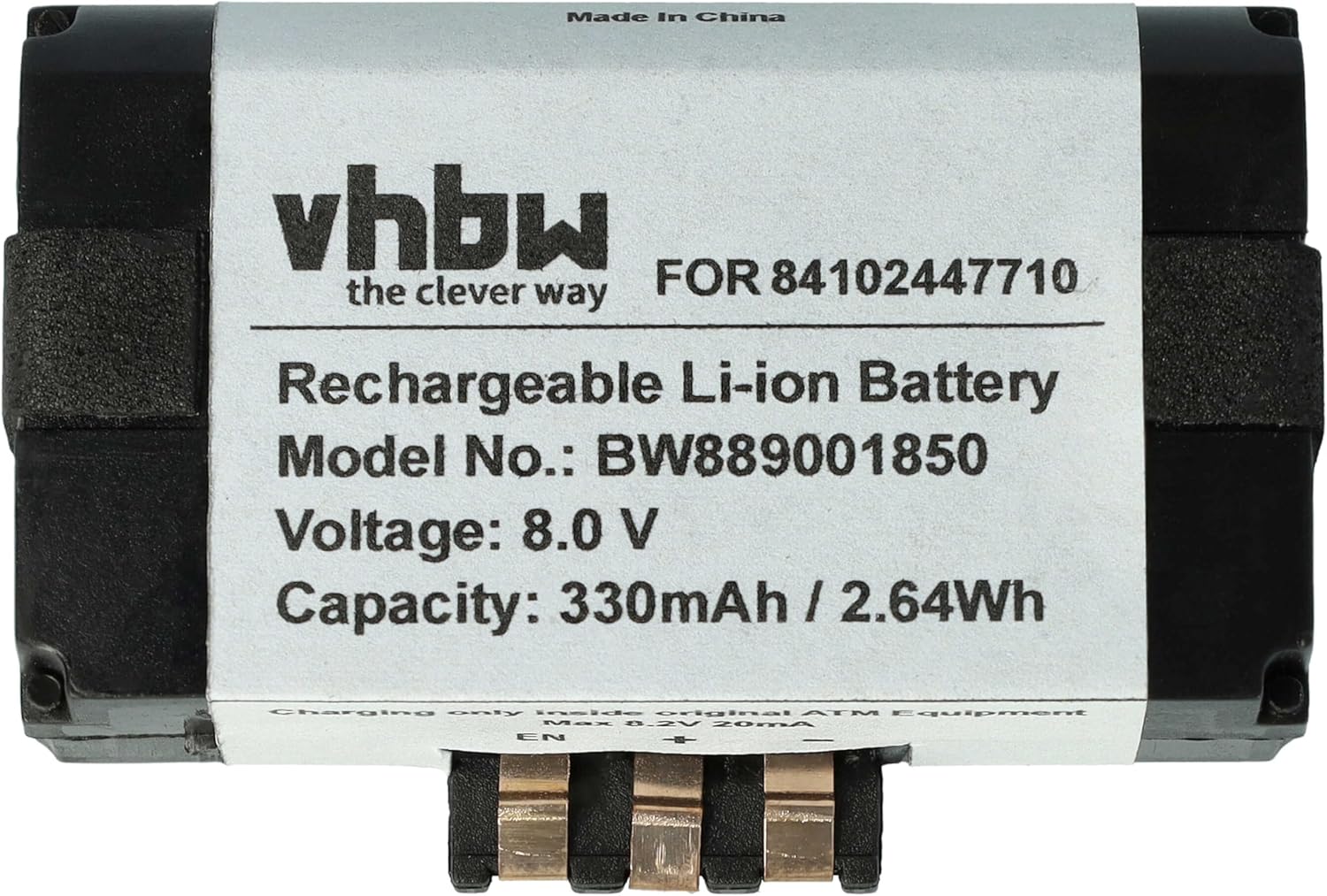 1x Batterie Compatible avec BMW Série 2 M2 Competition F87 Voiture (330mAh, 8V, NiCd)