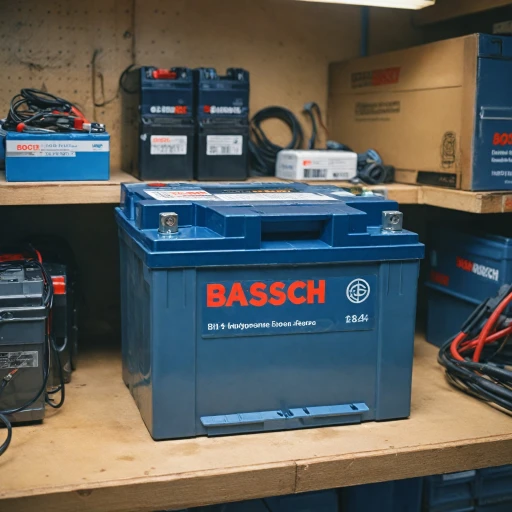 Tout savoir sur la batterie Bosch pour votre véhicule