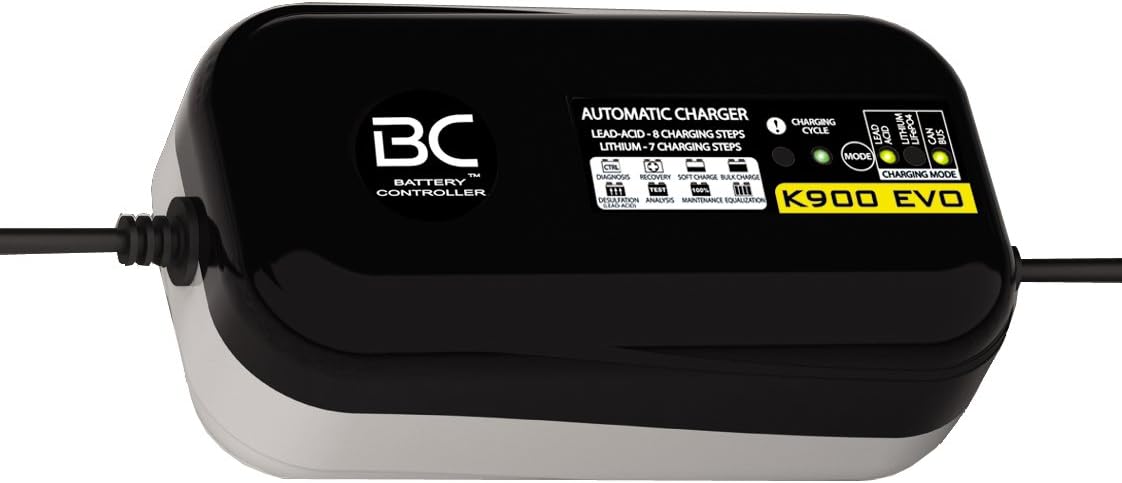 BC Battery Controller 700DEBCKPAEVO Chargeur de Batterie Plomb/Acide et Lithium 1 A - Lithium / Plomb / Acide - Design Classic