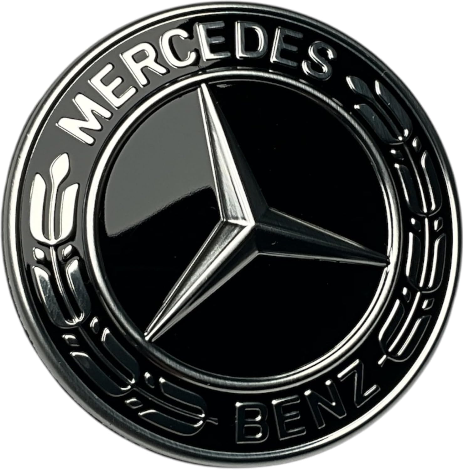 Estrella capó Original MERCEDES-BENZ Clase C W204 W205 C205 A205 C-Class Coupe W212 S212 E-Class Limousine W213 S213 E-Class W238 C238,A0008173305-A0008171701 Diámetro 57mm