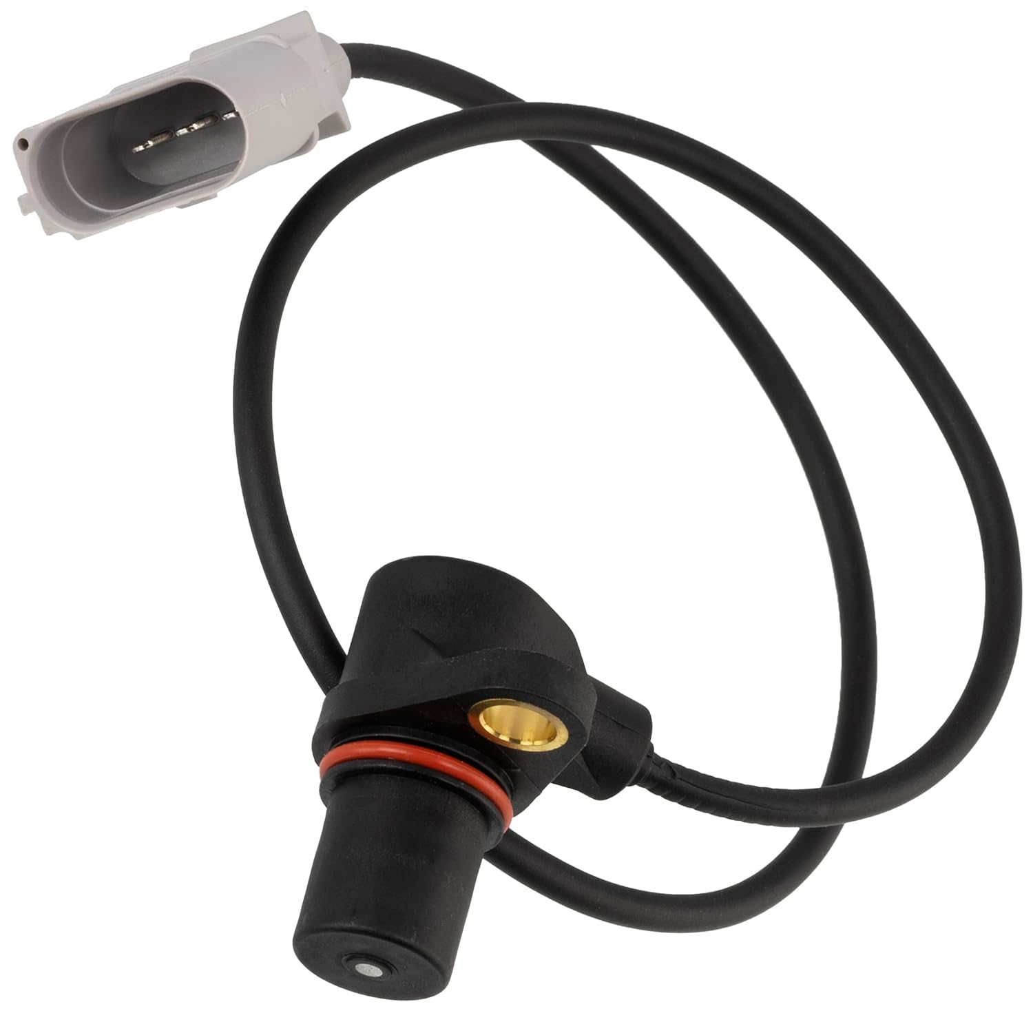 AERZETIX - C19977 - Capteur point mort haut (PMH) avec bague d'étanchéité - longueur 595 mm - nombres de pôles: 3 pins - compatible avec 06A 906 433C