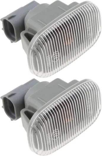 Lot de 2 Clignotants Latéraux D'aile Avant Compatible avec Toyota Corolla AVENSIS MR2 OE 81730-02022 81730-02023 81730-20220 56,1 X 35,8 X 46,4 Mm.