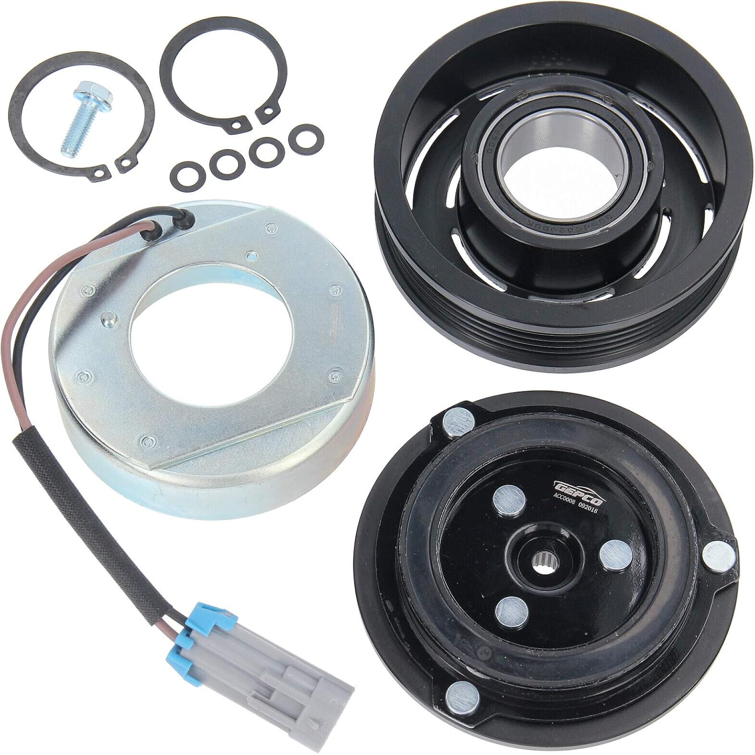 Embrayage magnétique compresseur de climatisation pour Opel Astra G H Corsa C