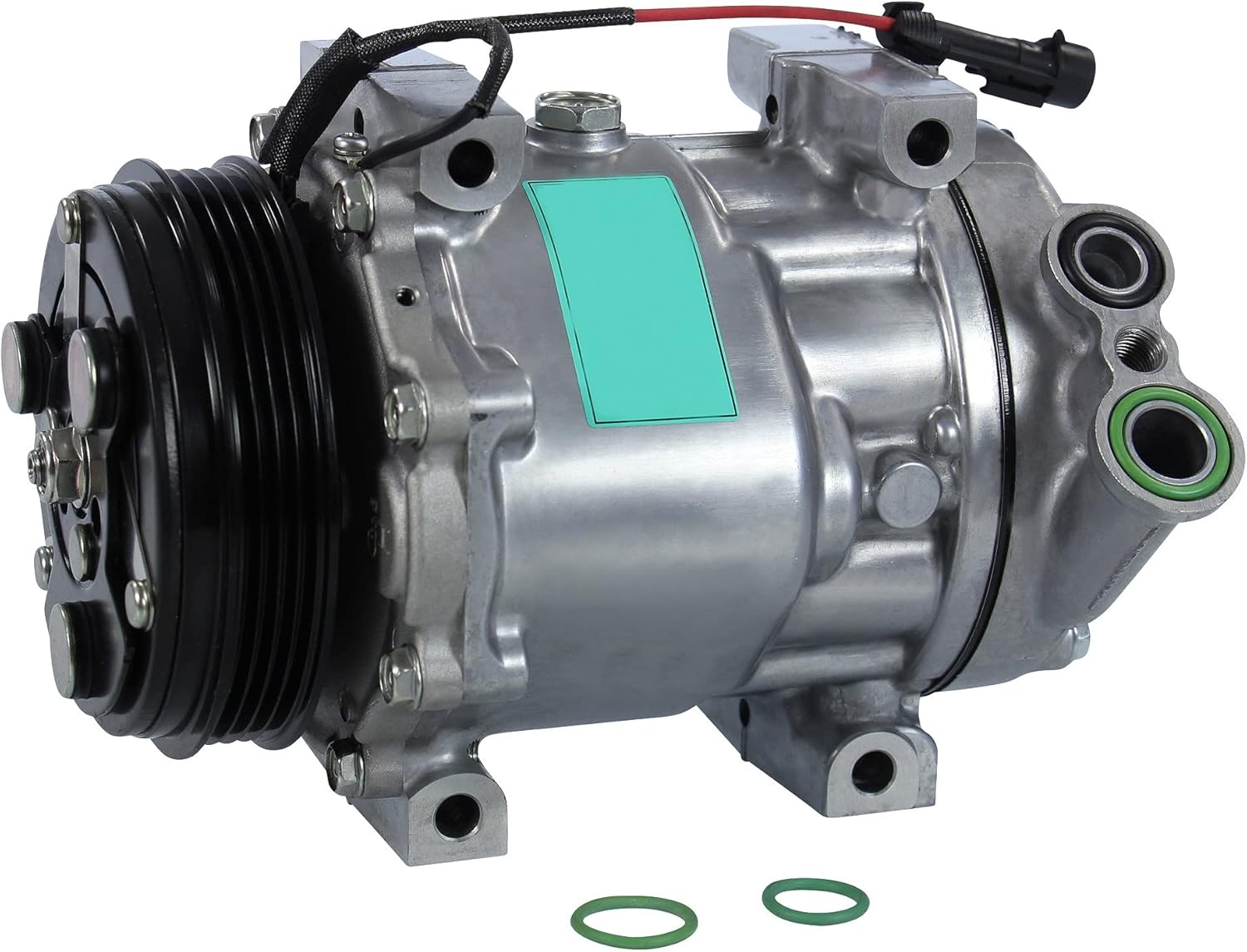 BESTPRICE 1x compresseur de climatisation SD7V16, COMPATIBLE AVEC - CITROËN JUMPER 2, FIAT DUCATO, IVECO DAILY 3, DAILY 4, PEUGEOT BOXER