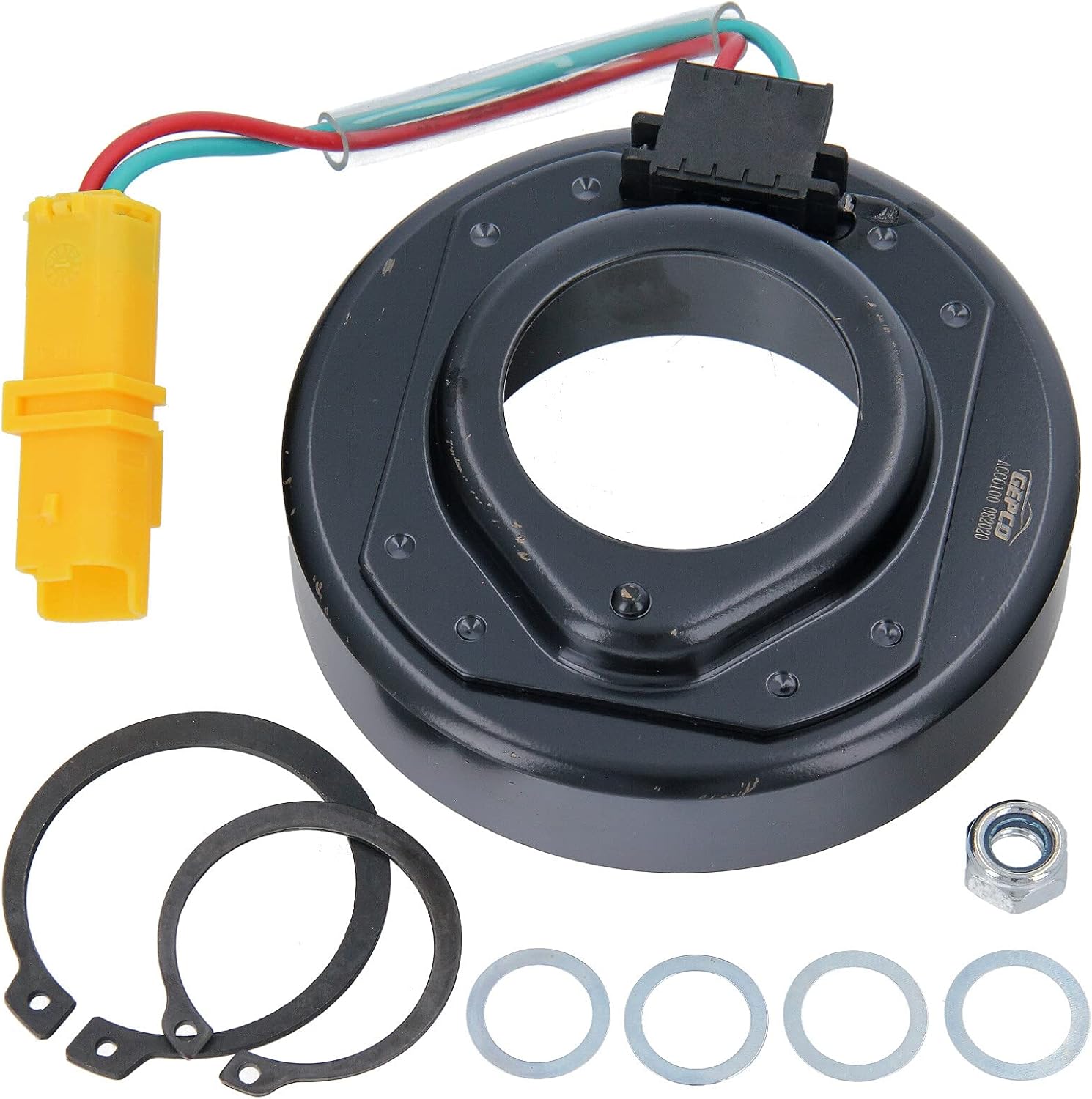 Bobine magnétique compresseur de climatisation pour Citroën Berlingo C3 C4 Peugeot 206 207 307 308