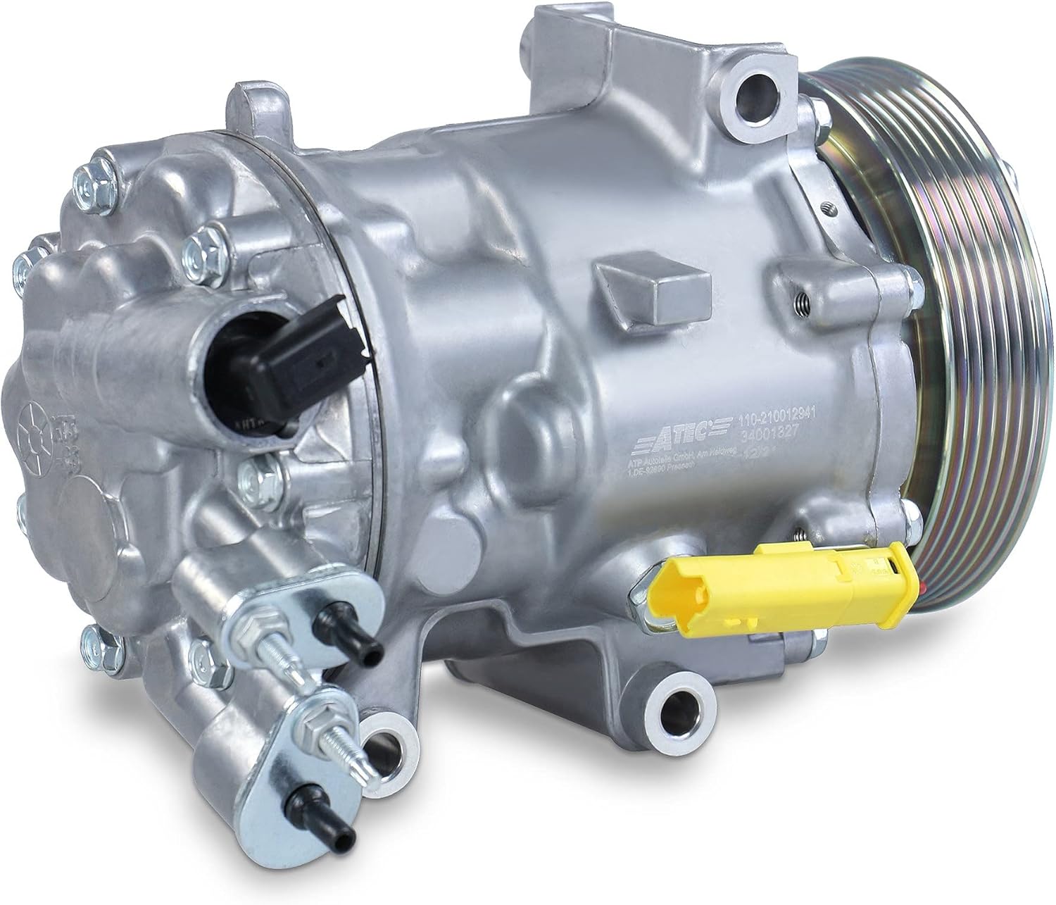 ATEC Germany 1x compresseur de climatisation, COMPATIBLE AVEC - CITROËN C5 1 fourgon/break (DE ), C5 2 (RC ), C5 2 break (RE ), C5 2 fourgon/break (RE ), C5 3 (RD ), C5 3 Break (RW ), C6 (TD ), PEUGEO
