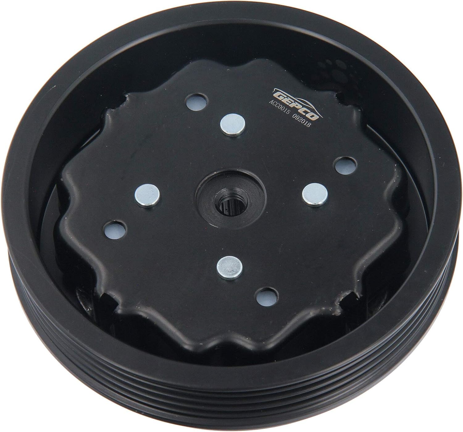 GEPCO - Compresseur de climatisation - Embrayage magnétique - Poulie compatible avec Audi A4 A6 Avant B6 C5 1.9 TDI