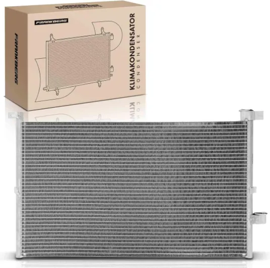 Condensateur de climatisation compatible avec Mondeo III B5Y B4Y 1.8L-3.0L 2002-2007 Mondeo III Tournoi BWY 1.8L-3.0L 2002-2007 Remplacement # 1S7H19710BA