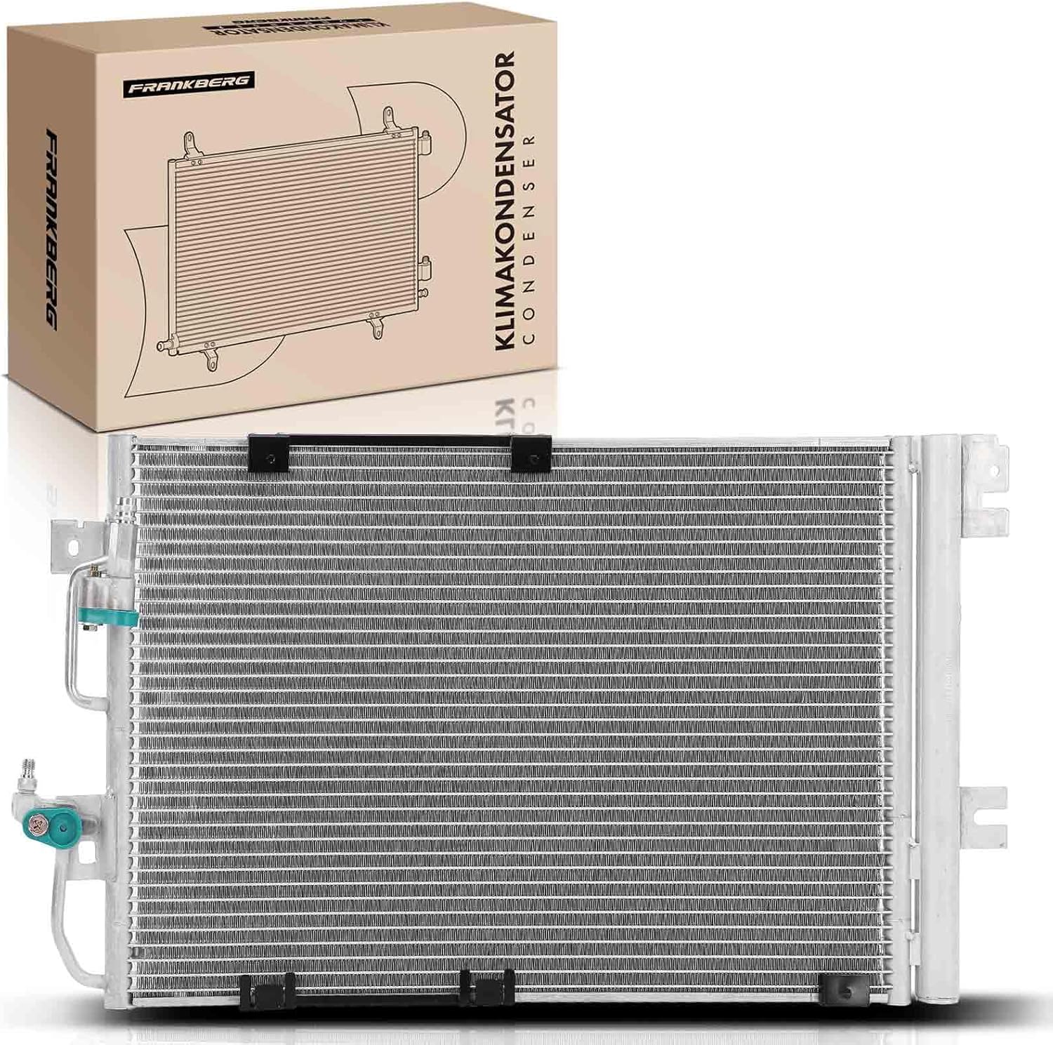 Condensateur de climatisation avec sèche-linge compatible avec Astra H A04 L69 L70 1.2L 1.6L 1.8L 2004-2014 Zafira B A05 1.6L 1.8L 2.2L 2005-2015 Replace# 93178959