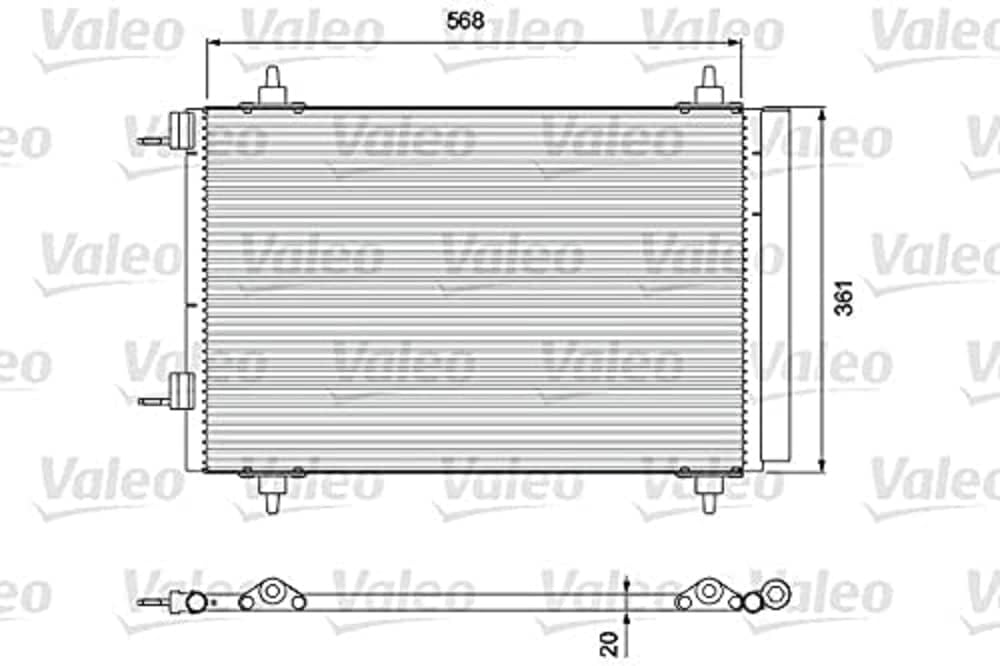 818171-Condenseur, climatisation-Systèmes de climatisation VALEO - Condenseurs à hautes performances