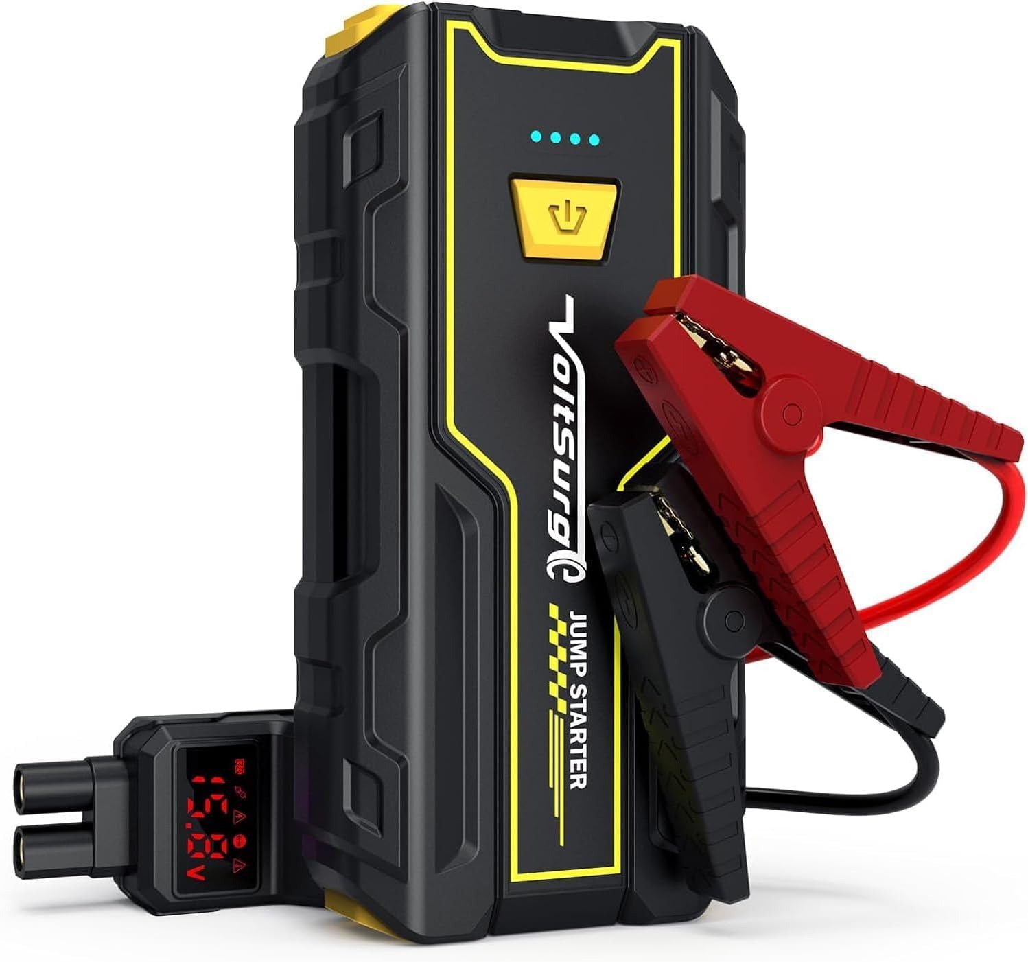 VoltSugre Booster Batterie Voiture 4000 Amp (7.0L+ Essence / 5.5L+ Diesel) Démarreur Portable Jump Starter Puissant pour Batterie au Lithium 12V (D01)