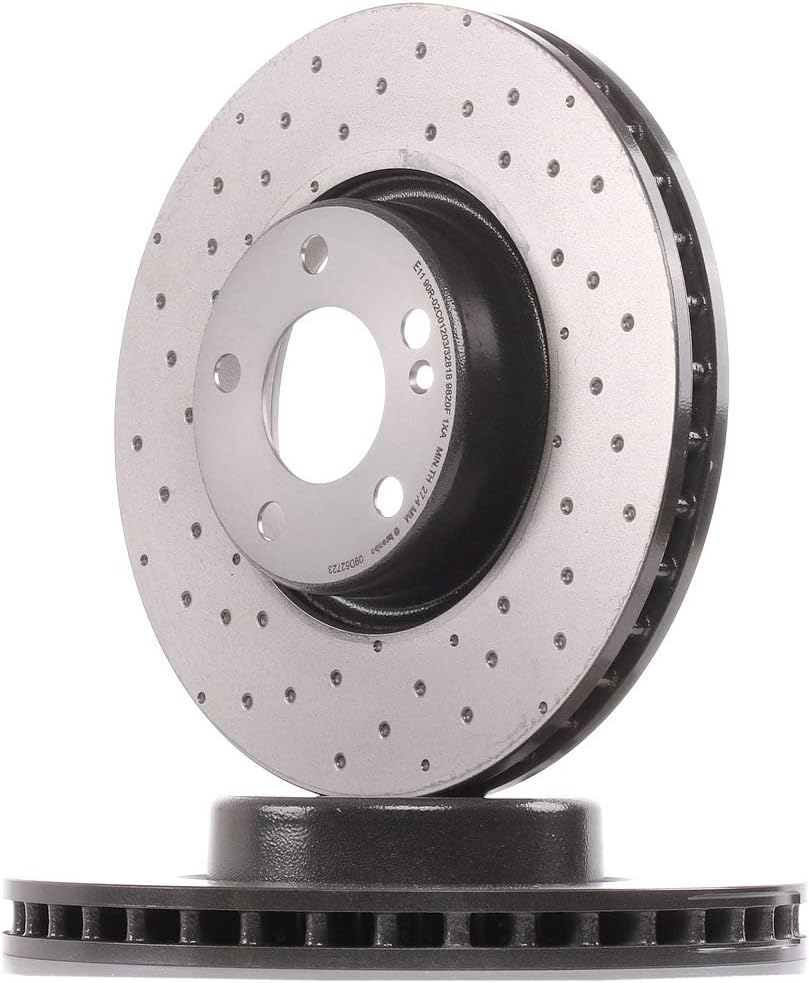 2x BREMBO Disque de frein VORNE