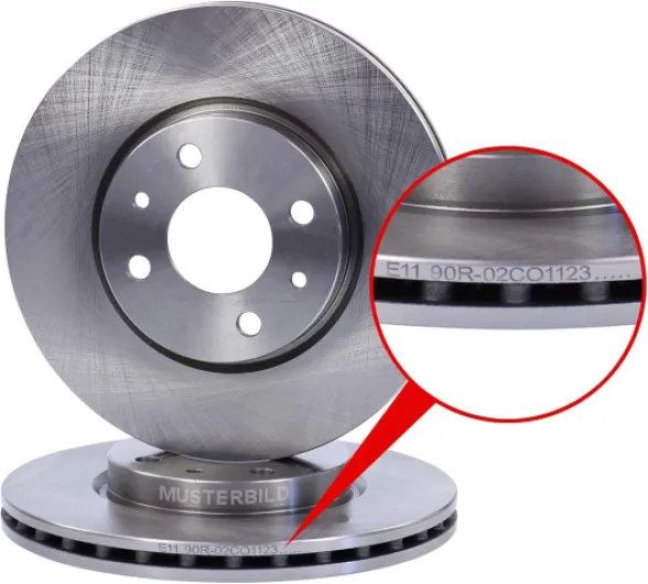ATEC Germany 2x disques de frein avant Ø 288 mm Compatible avec MERCEDES- Classe C (W202) (W203)(CL203)(S202)(S203), CLC (CL203), CLK (C208)(C209)(A208)(A209), Classe E (W210) (S210), SLK (R170) (R171