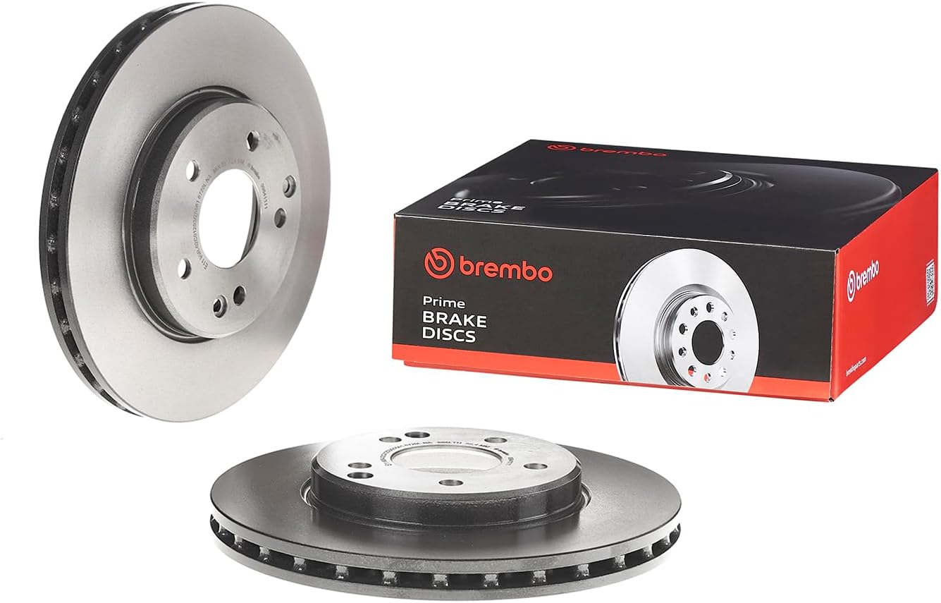 Brembo 09.8411.11 - Disque du Frein Avant avec revêtement anti-corrosion UV - Jeu de 2 disques Unique