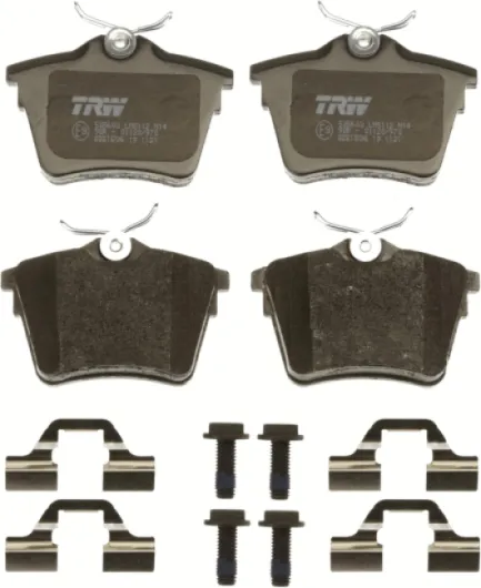 GDB1596 Kit De Plaquettes De Frein Frein à Disque COTEC pour Peugeot 407 (6D ) 2004-2011 Essieu Arrière et autres véhicules