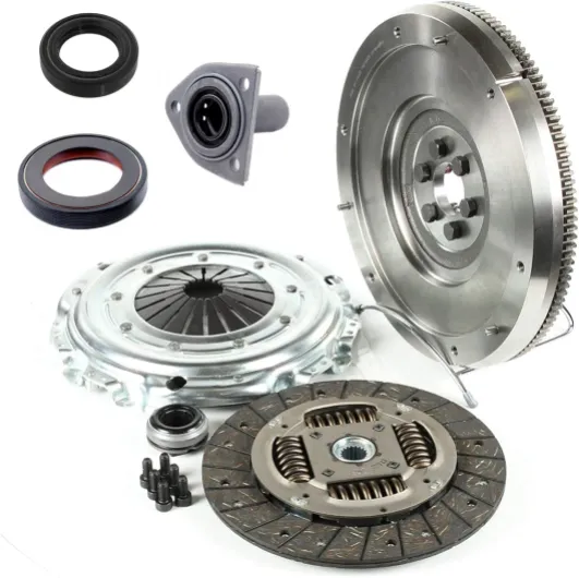 Kit embrayage complet avec volant moteur rigide + butée + guide + fourchette + vis turbo compatible moteurs 1.6 HDi 90/110 équivalent à 0532P5, 9677263580