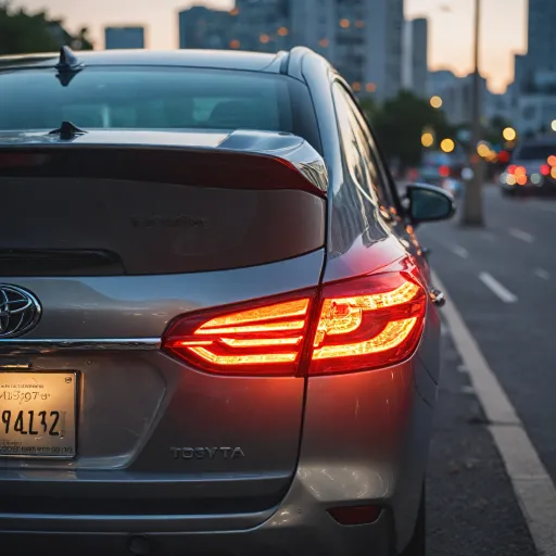 Tout savoir sur les feux arrière pour votre Toyota