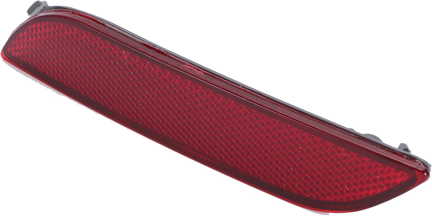 INFINAUTO Feu de réflecteur de pare-chocs arrière gauche 6,50"x1,14" Feu de réflecteur de côté No.8192006060 pour Toyota Camry 2019-2024 Plastique Rouge Durable