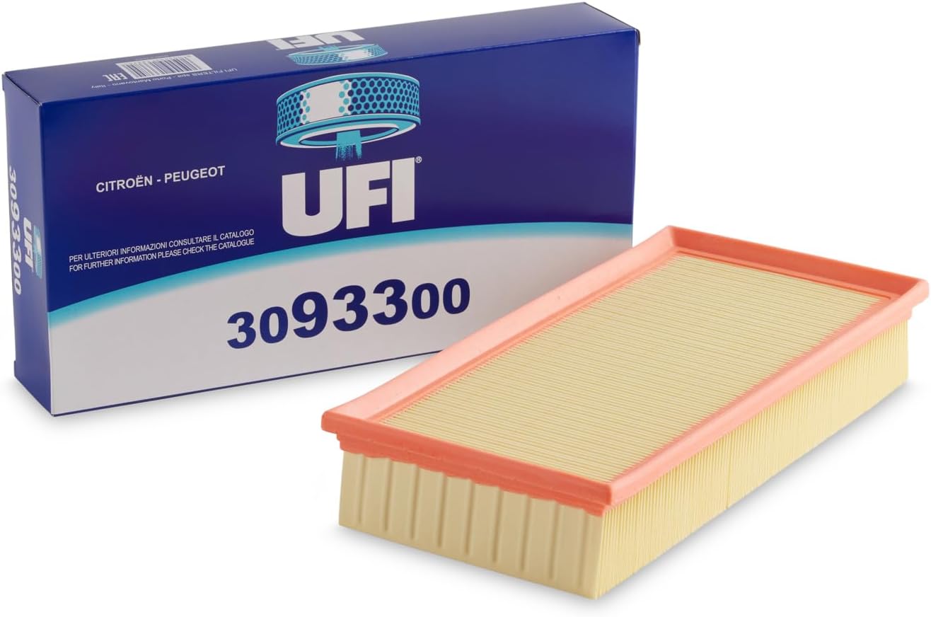 Filters, Filtre à Air 30.933.00, Filtre à Air de Remplacement, Adapté à la Voiture, Applicable sur Différents Modèles tels que Austin, Citroën, Fiat, Lancia, Peugeot et Rover