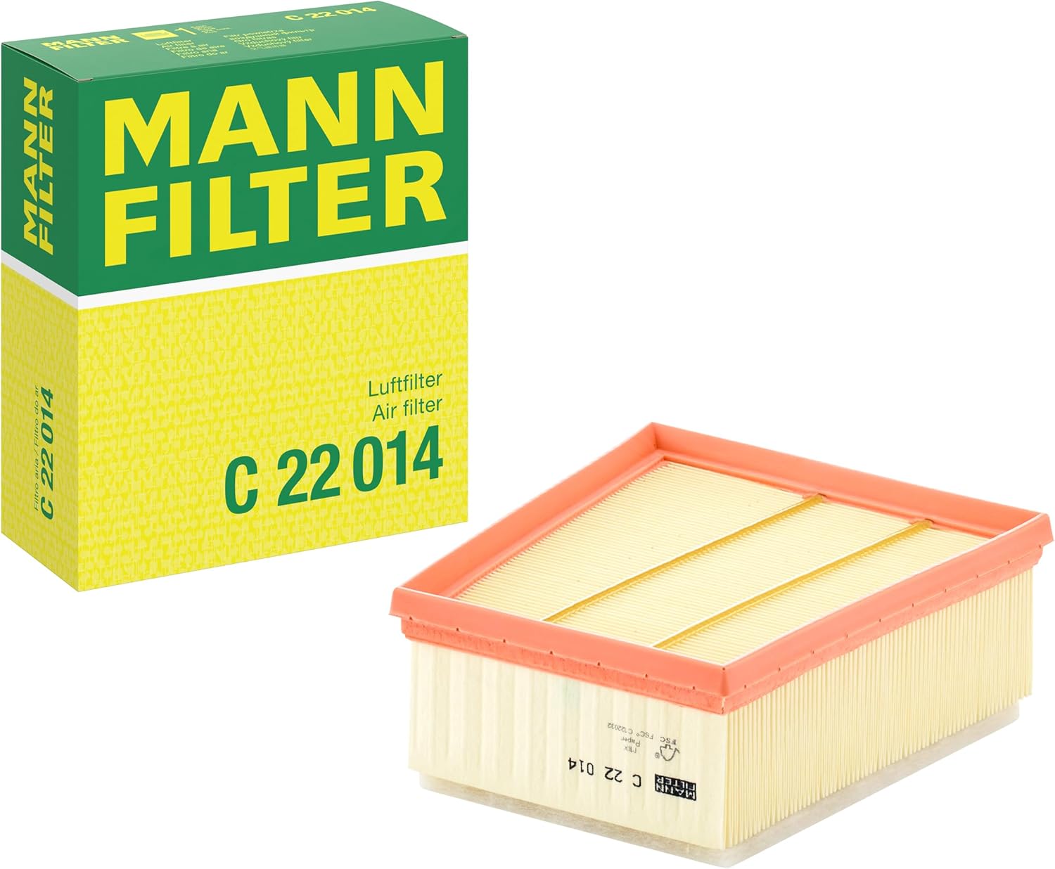MANN-FILTER C 22 014 Filtre à air - pour Véhicule de tourisme + utilitaires Unique