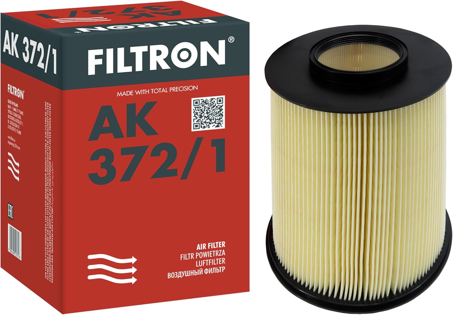 FILTRON AK 372/1 Filtre à air - pour VÉHICULE DE TOURISME + UTILITAIRES