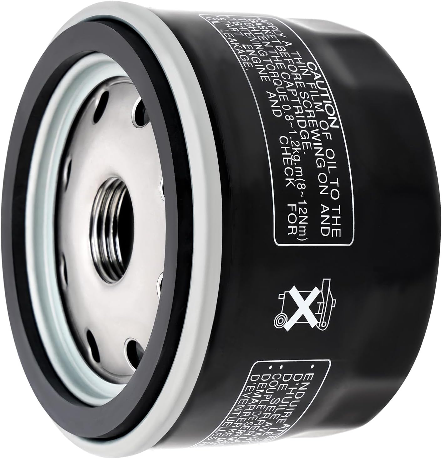 Road Passion Filtre à l'huile pour BMW R1200 HP2 SPORT 08-10 R1200R 07-12 R1200R CLASSIC 2011 R1200RT 05-13 R1200S 09-11 R1200GS 10-12 R1200GS ADVENTURE 05-12