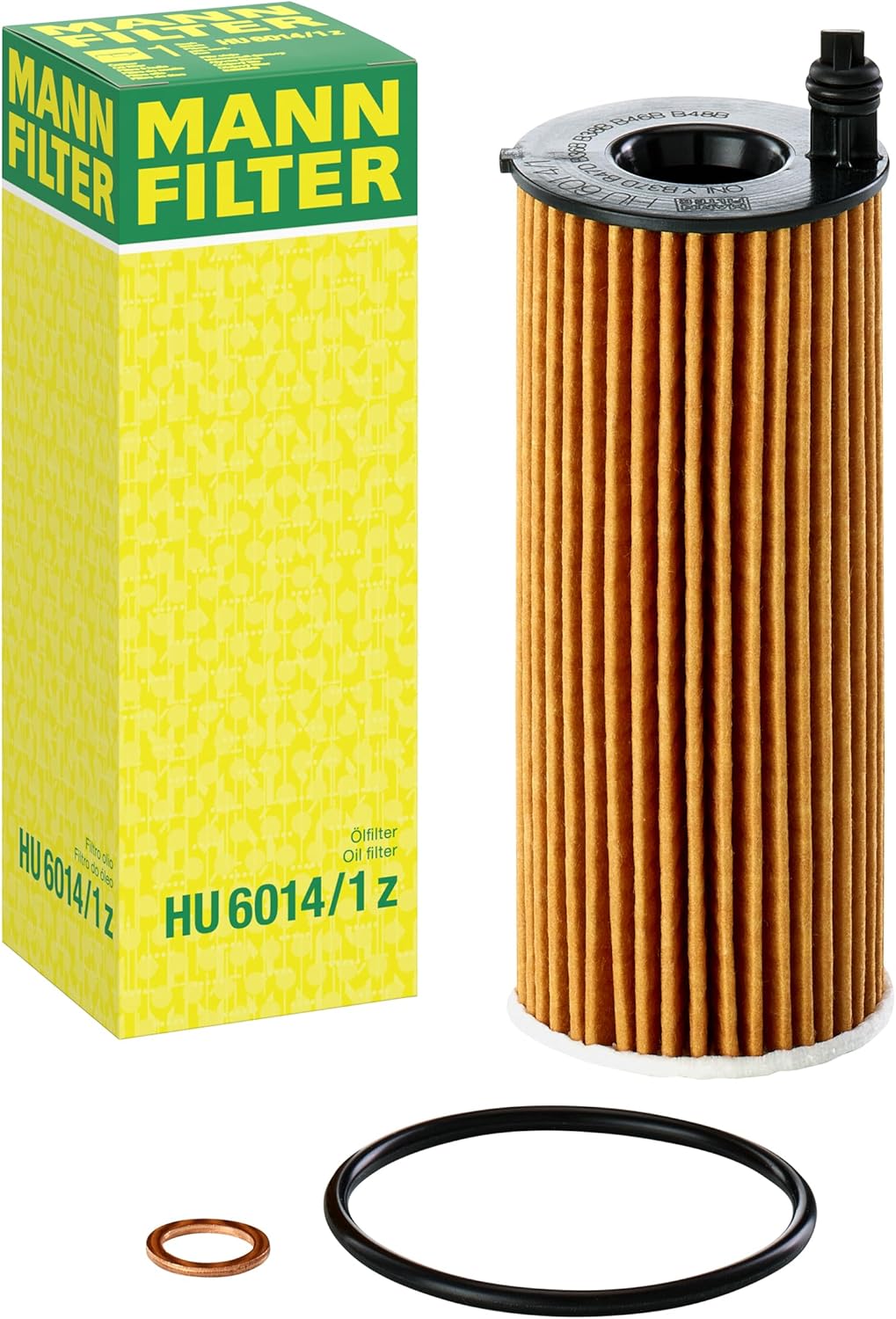 MANN-FILTER HU 6014/1 z Filtre à huile - pour Véhicule de tourisme + utilitaires