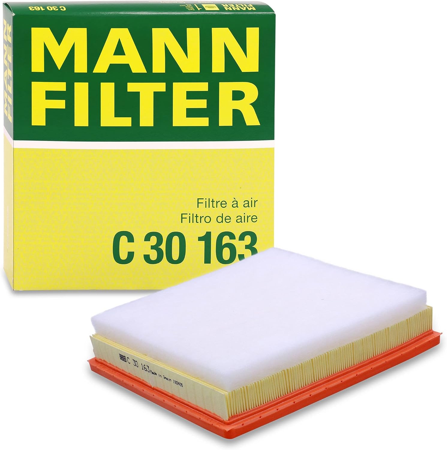 MANN-FILTER C 30 163 Filtre à air - pour Véhicule de tourisme + utilitaires