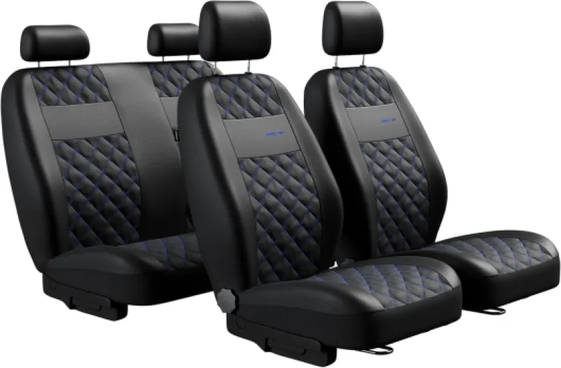 Housse Siege Voiture Universelle pour Toyota Prius, Protection de siège de Voiture avec système de Coussins gonflables Actifs, idéale pour Les conducteurs, matériau à Trois Couches Bleu Prius