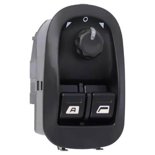 Interrupteur de lève-vitre électrique Flydida bouton principal de rétroviseur électrique interrupteur de lève-vitre pour Peuge0t 206 référence 6554WA 6554 WA 6554.WA