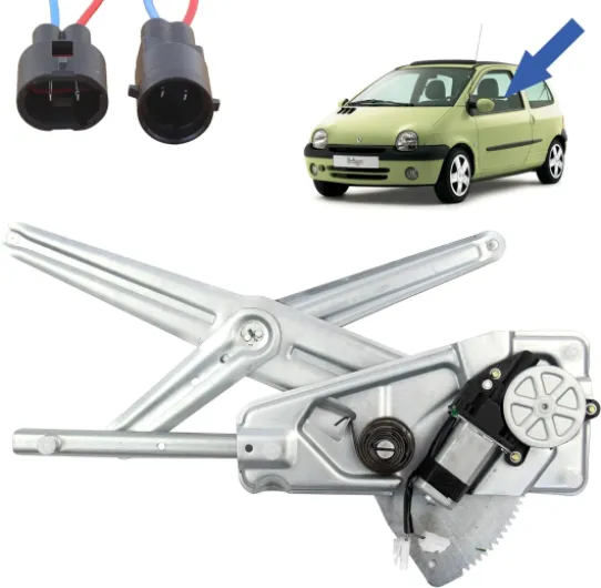 Leve vitre compatible pour Twingo 1 (1993-2007) AVEC MOTEUR - AVANT GAUCHE (conducteur) 7700830596, 8200051779