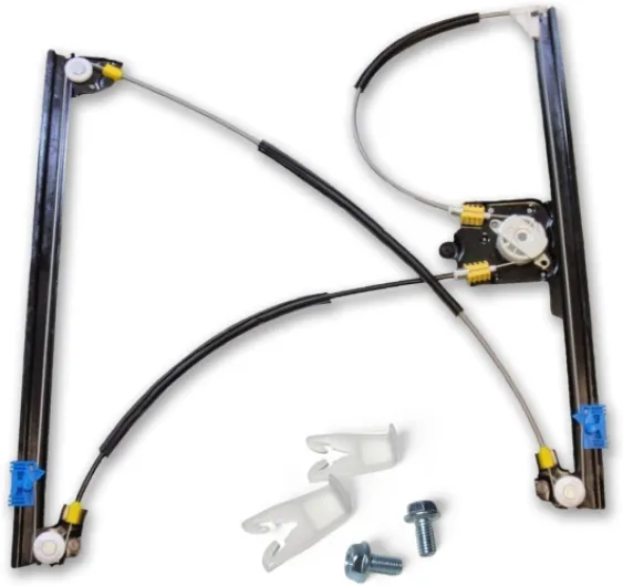 Autocraft Lève Vitre Avant Gauche (Coté Conducteur) Mécanisme Électrique avec Poulie SANS MOTEUR compatible pour Renault Espace 4 IV (2002-2015) 8200017893