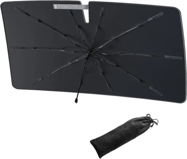 Pare-Soleil Pliable pour VW Tiguan 2024 2025 2026, Parasol de Voiture pour Pare-Brise Avant pour Volkswagen Tiguan 3, Bloque la Chaleur Protection Contre Les Rayons UV VW Tiguan 3 Pare-Soleil Argent