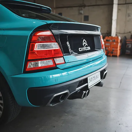 Tout savoir sur le pare-chocs arrière citroën : conseils et choix adaptés