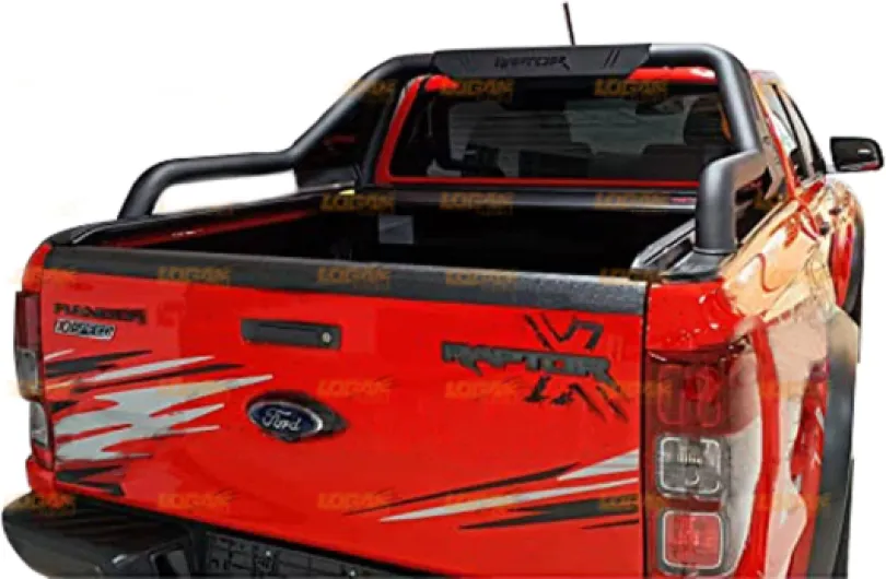 Bande de protection pour hayon arrière pour Ford Ranger 2012-2023 Wildtrak Limited Raptor Wolftrak XL XLT Protection Pare chocs Pickup